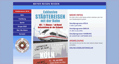 Desktop Screenshot of meyer-reisen.ch